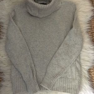 Grey 100% Cashmere Sweater